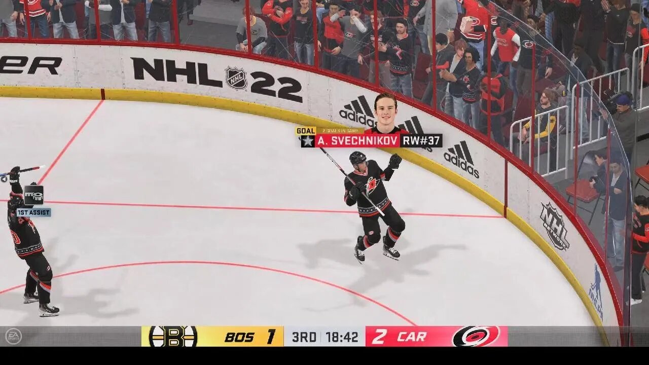 NHL 22 Hurricanes Season