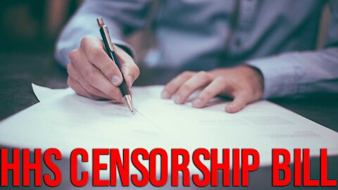 Bill to Let HHS Decide “Misinformation” and Censor