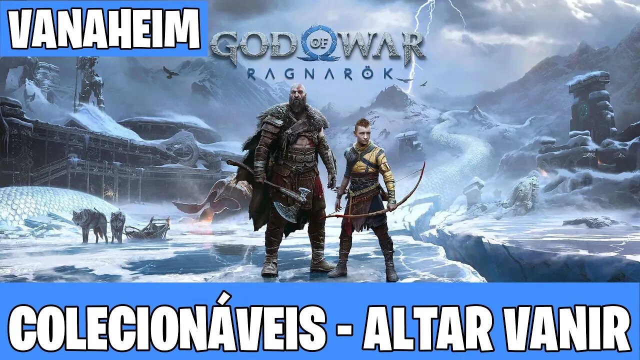 GOD OF WAR RAGNAROK - COLECIONAVEIS [ALTAR VANIR]