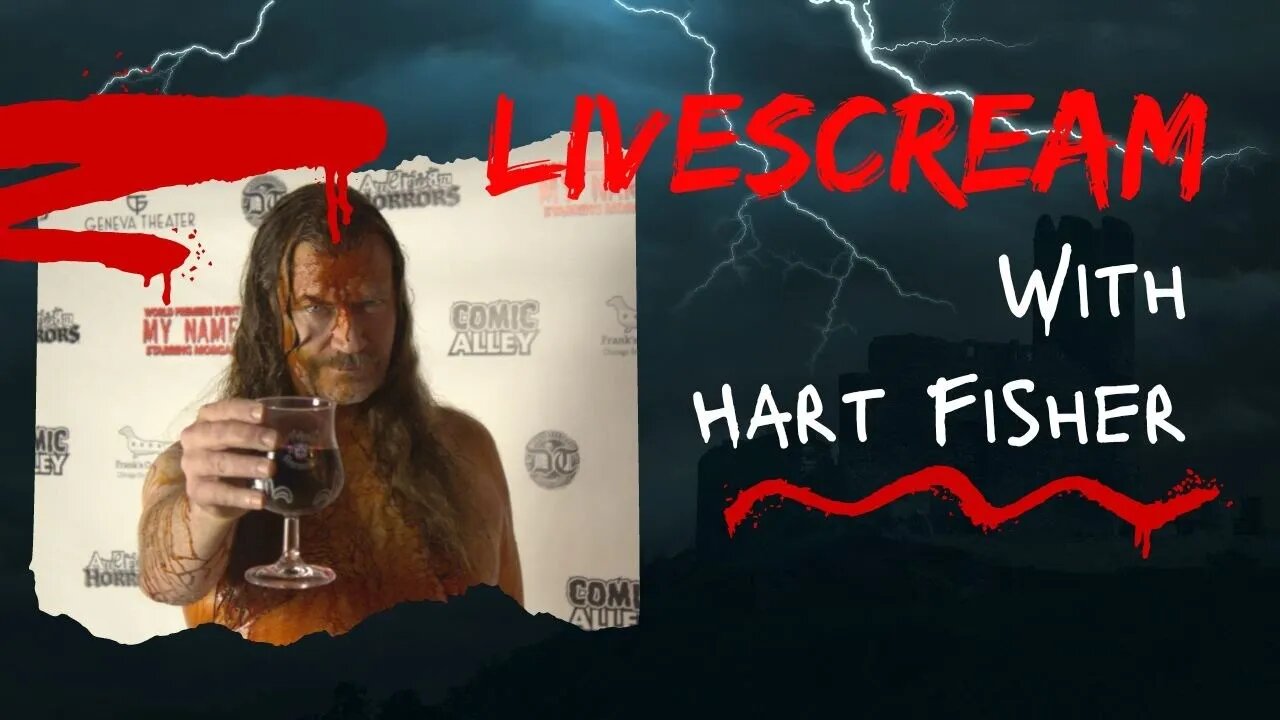 LIVESCREAM! With RIP Guest HART FISHER