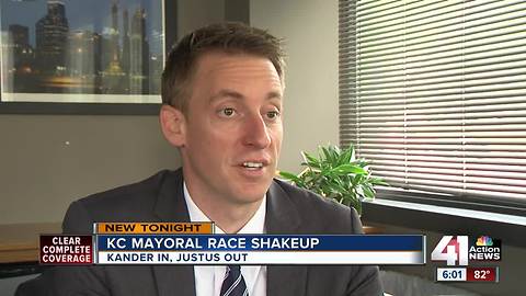 Kander makes mayoral campaign official