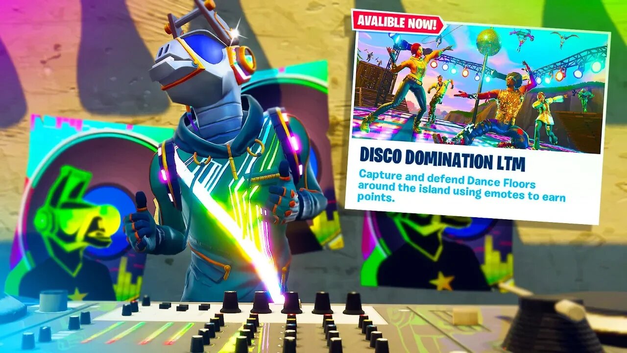 Disco Domination LTM in fortnite??... 🕺