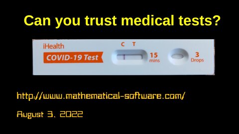 Can you trust medical diagnostic tests?