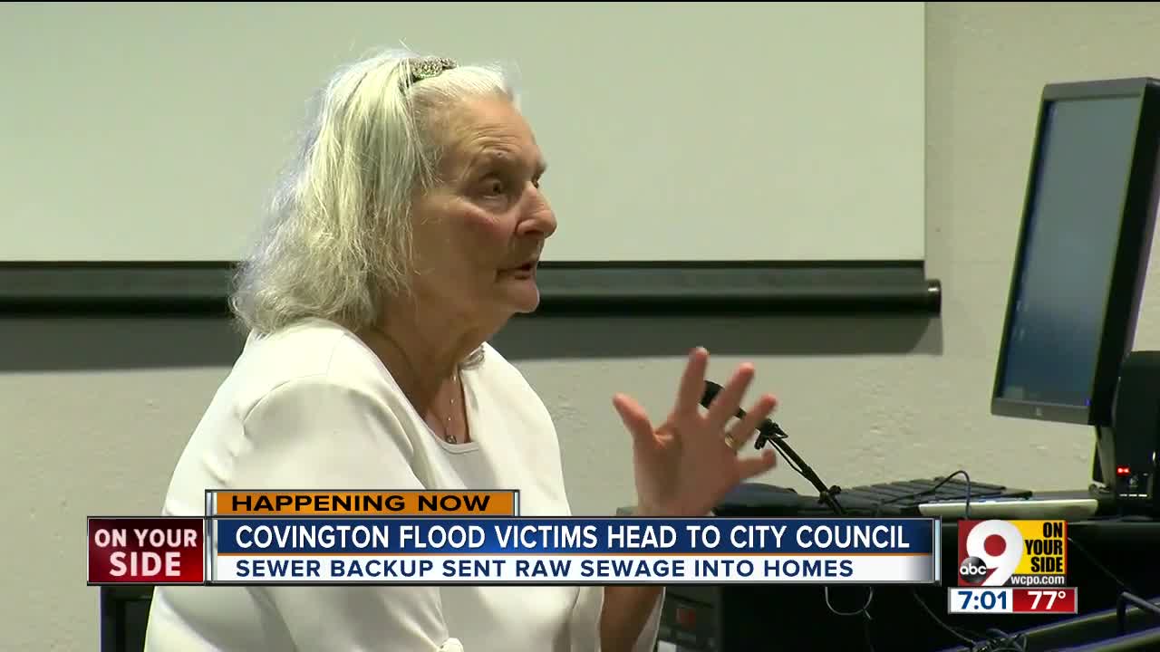 Covington residents plead for help after flooding