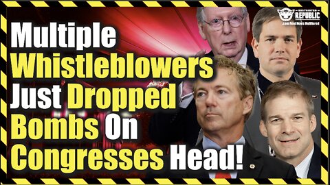 Multiple Whistleblowers Just Dropped a Bombshell On Congresses Head! What They Divulge Is Chilling!