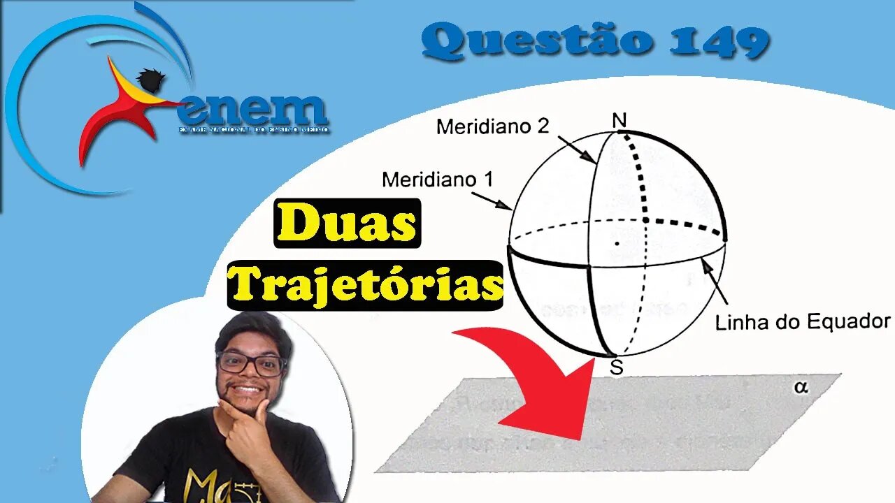 Enem 2022 Prova Rosa Questão 149 | Geometria espacial (Planificação) Na figura estão destacados...