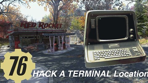 Fallout 76 HACK A TERMINAL Locations Guide, locked terminal, Computer