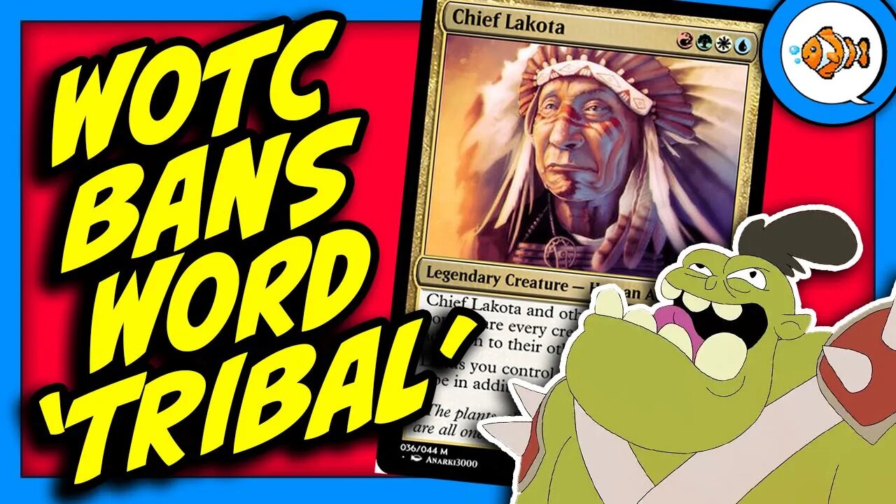 Wizards of the Coast BANS Word "Tribal" in MTG Because It's Offensive?!