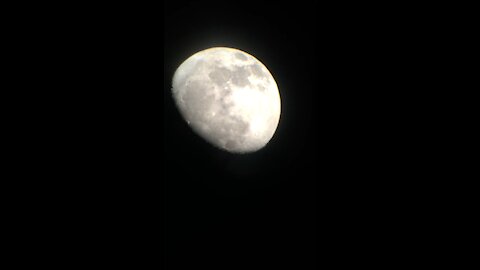 Moon on iPhone