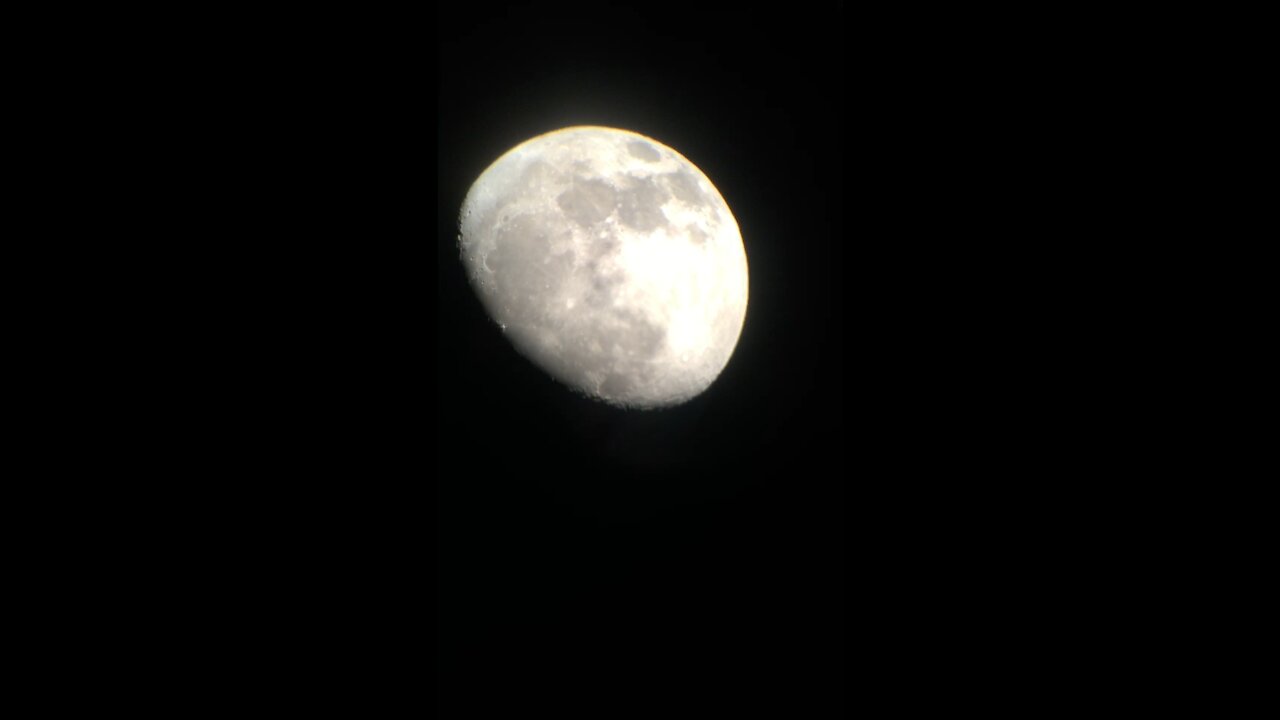 Moon on iPhone