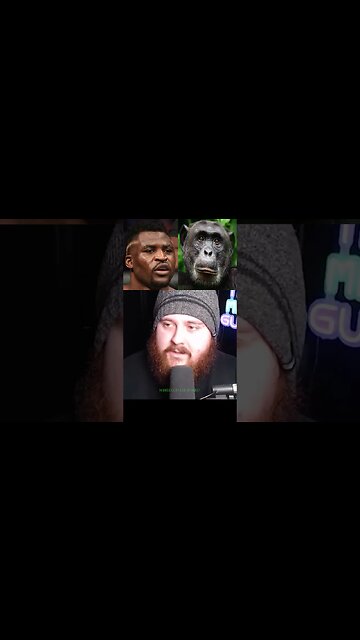 Francis Ngannou in medieval armour vs angry male chimpanzee - MMA Guru Predicts