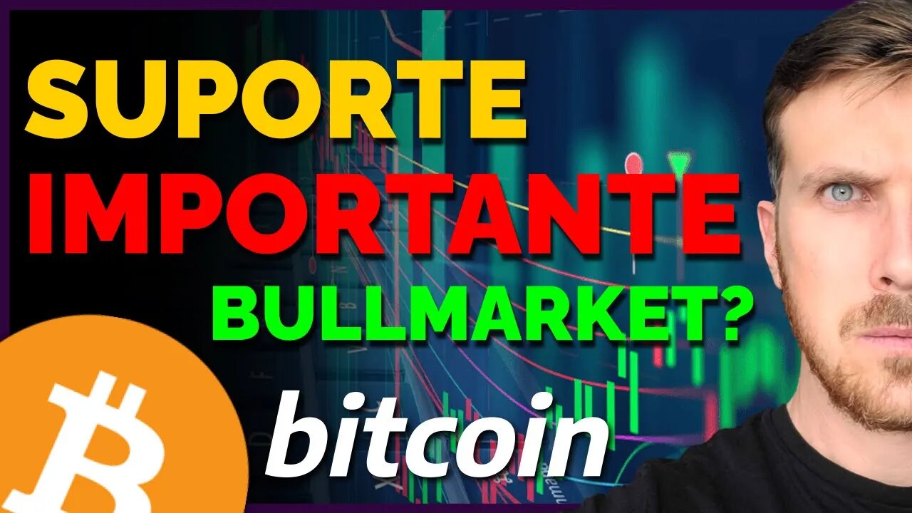 BITCOIN SUPORTE IMPORTANTE [Precisa segurar nessa região...]