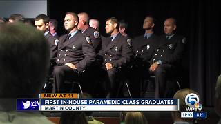 First Martin County paramedic class graduates