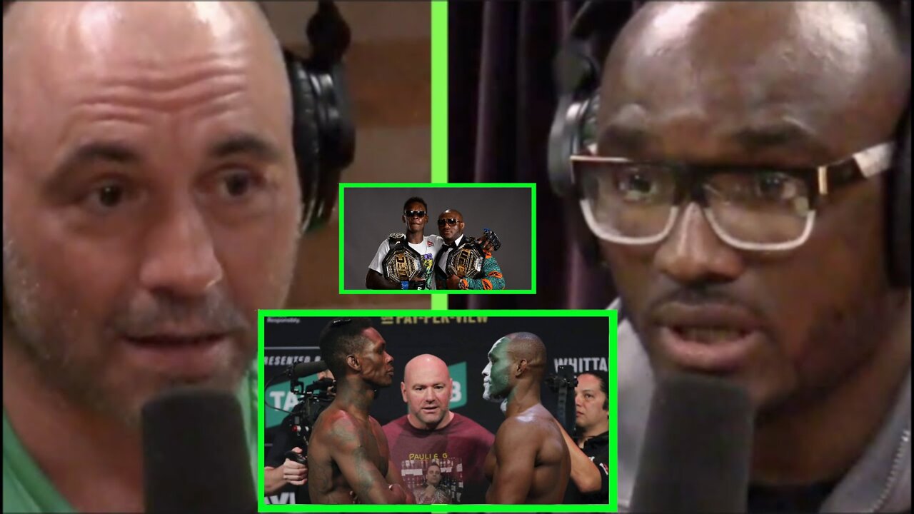 Joe Rogan & Usman Talk Adesanya Fight At Middleweight