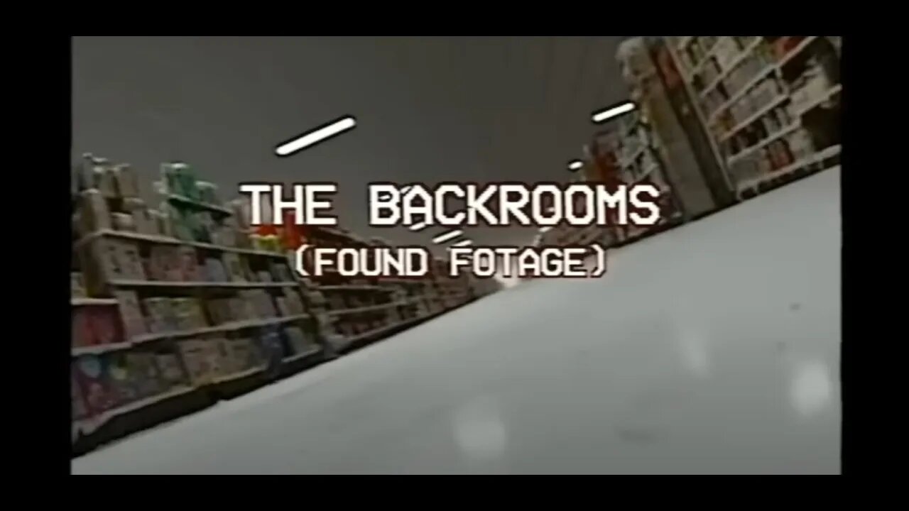 Scary Found Footage Man Trapped in Store with a monster