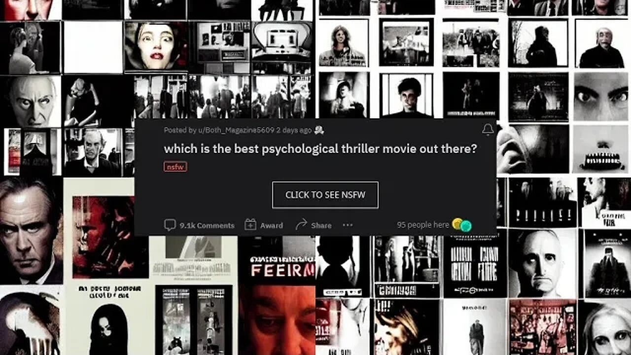 Top Psychological Thriller Movies According to Reddit!