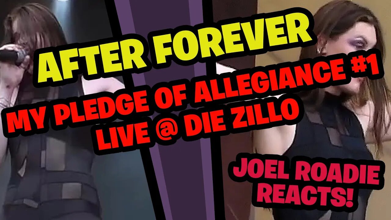 After Forever - My Pledge of Allegiance #1 (Live Die Zillo Festival 2004) - Roadie Reacts