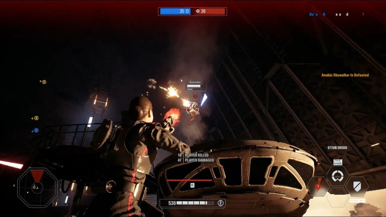 Iden 16,689 Score & 30 Eliminations - Heroes vs Villains - DunamisOphis -Crait - Battlefront II