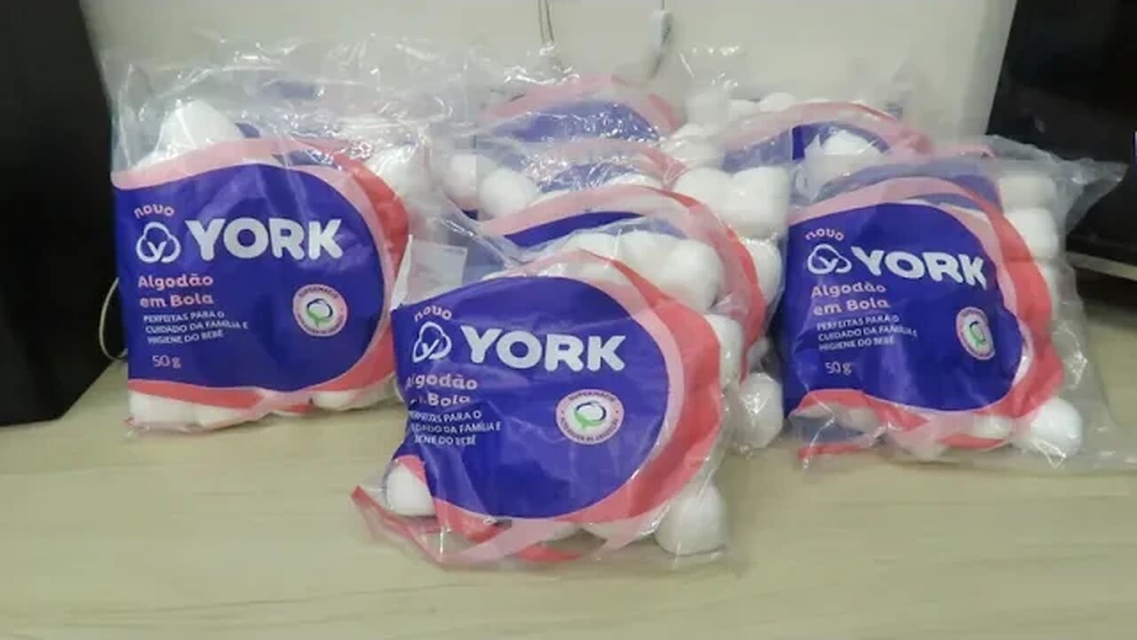 10x Algodão em Bola 50G Branco Unit, York