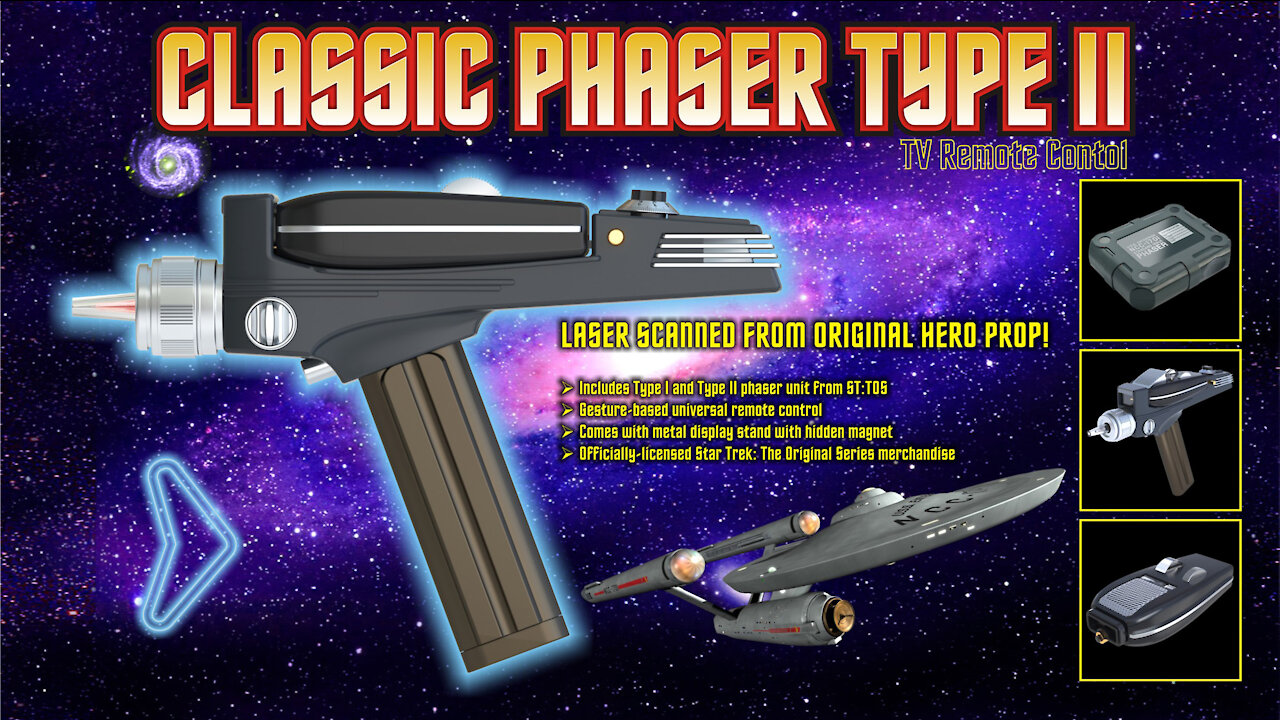 Star Trek Phaser Type II Wand Company