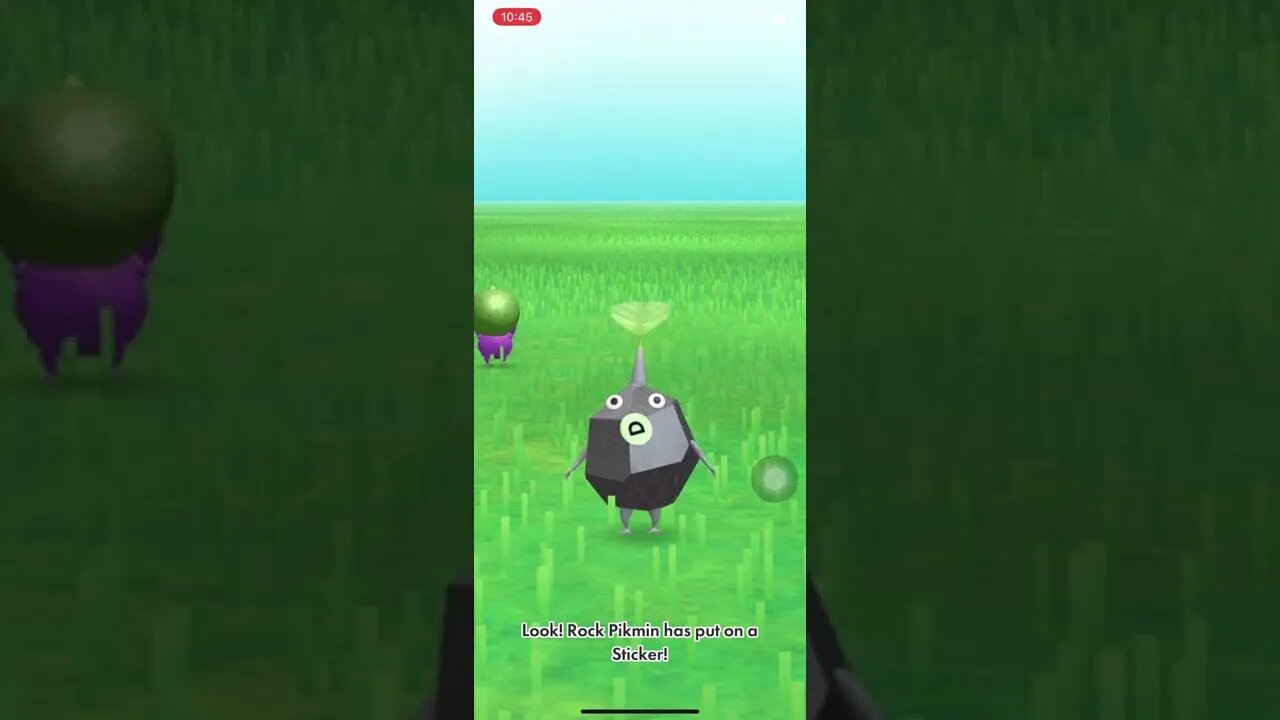 Roadside Rock Pikmin #shorts | Pikmin Bloom