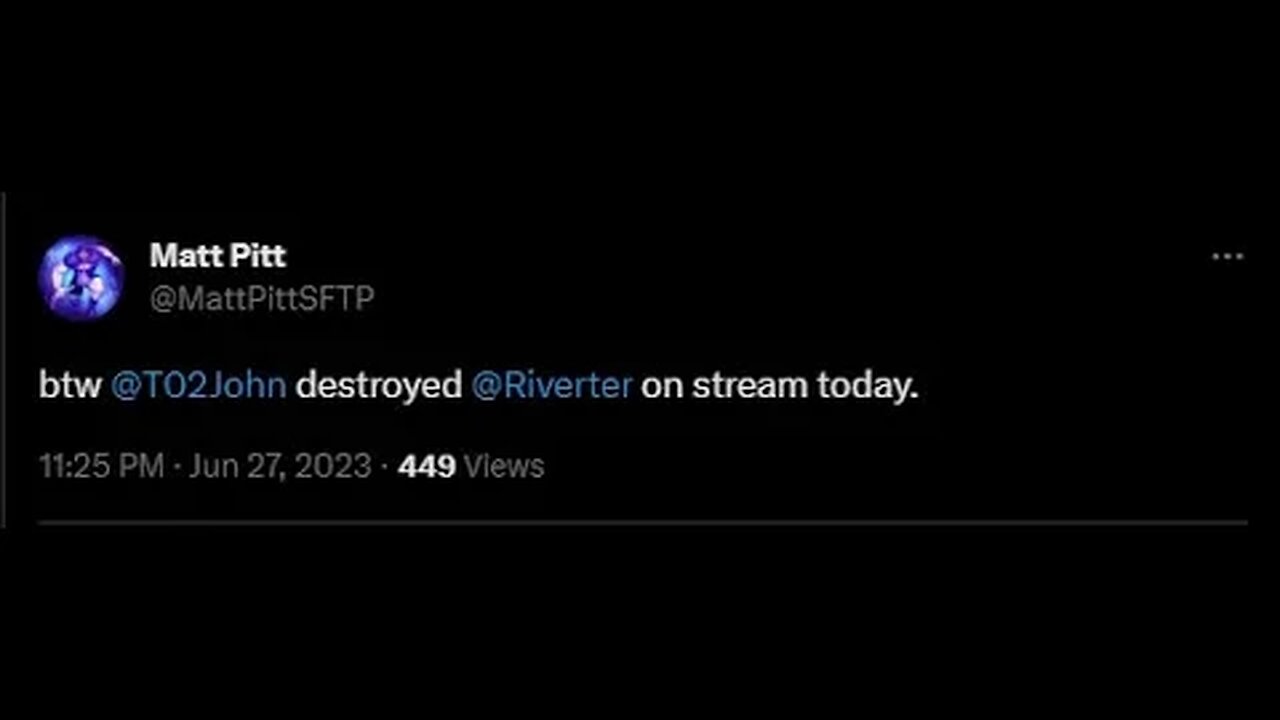I got destroyed!