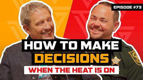 Ep 73: How to make Decisions when the Heat is On | Christopher De Giovanni