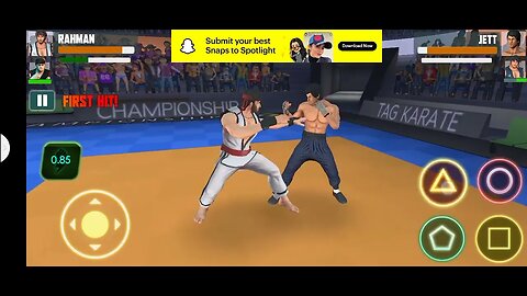 Blue Belt Part 1 Karate Fighter Game Play