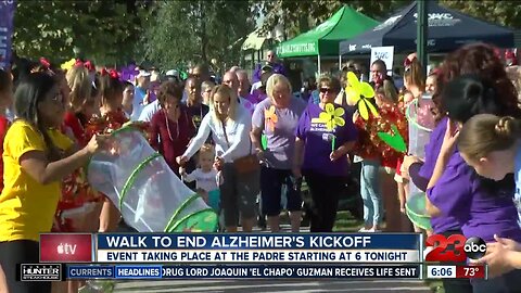 Walk to End Alzheimer's kickoff takes place tonight