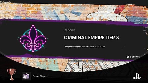 Saints Row trophy