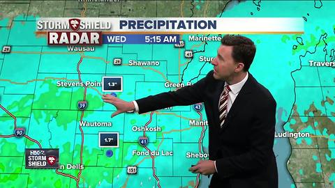 Michael Fish's NBC26 Storm Shield weather forecast