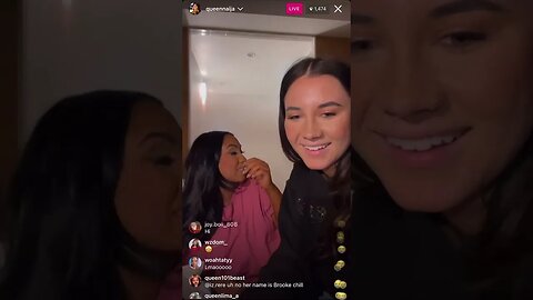 Queen Naija Have A Talent Show On Instagram Live Featuring Singing & Rapping 02.03.23.