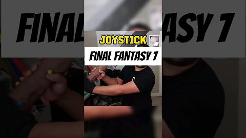 Joystick incrível temático Final Fantasy em tamanho real #shorts