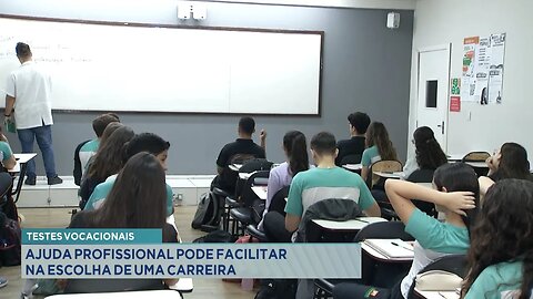 Testes vocacionais: Ajuda profissional pode facilitar na escolha da carreira.