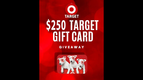 how to get $250 Target gift card giveaway