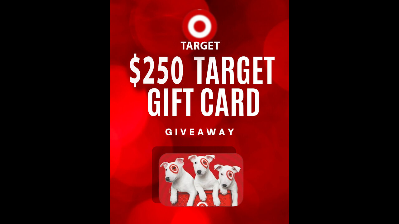 how to get $250 Target gift card giveaway