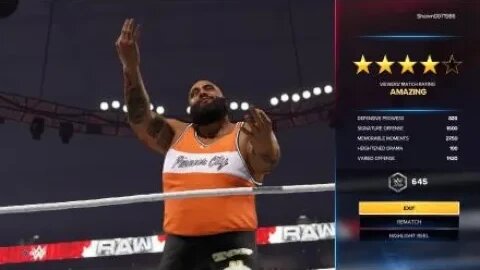 WWE 2K23: Top Dolla Vs. Mustafa Ali (Legend Difficulty)