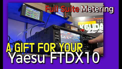 Add Full metering to your Yaesu FTDX10