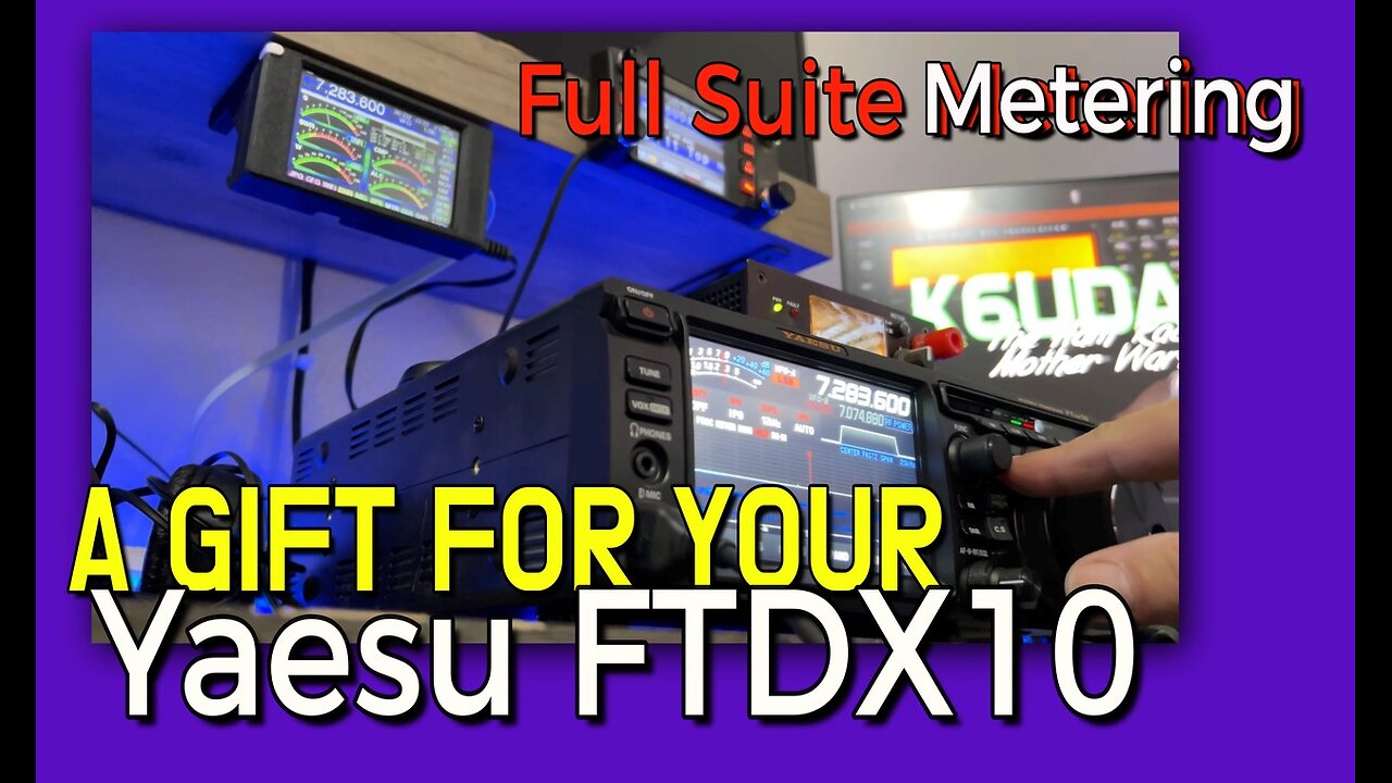 Add Full metering to your Yaesu FTDX10