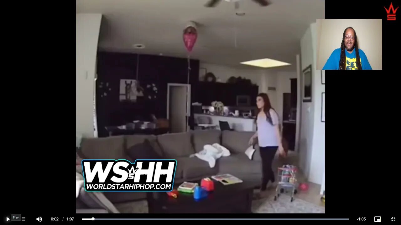 Ouch: Her Husband Came Crashing Through The Ceiling!