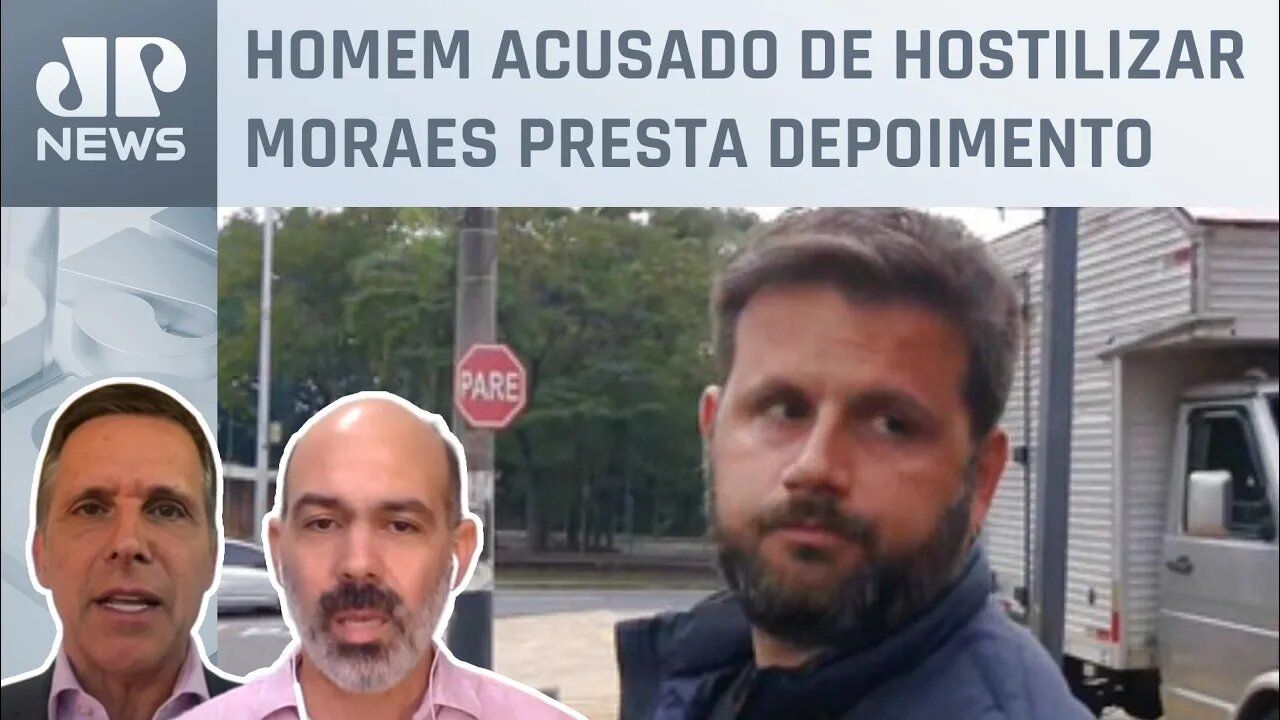 Schelp e Capez analisam agressão contra Moraes em aeroporto de Roma