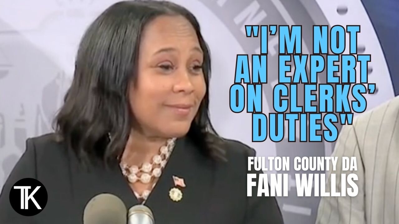 Fulton County DA Dodges Question About Leaked Trump Indictment