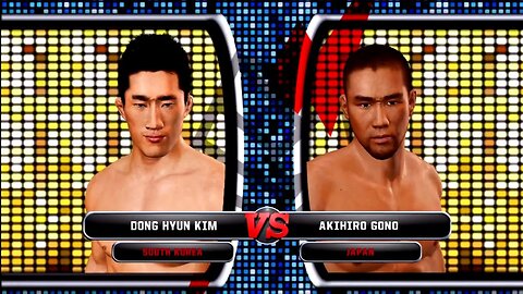 UFC Undisputed 3 Gameplay Akihiro Gono vs Dong Hyun Kim (Pride)