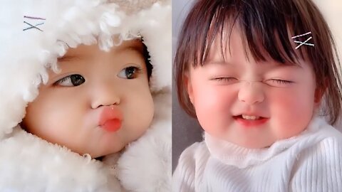 Cute Chinese Kids Video Compilations ( 小酒儿 ) - Baby cute ❤️❤️