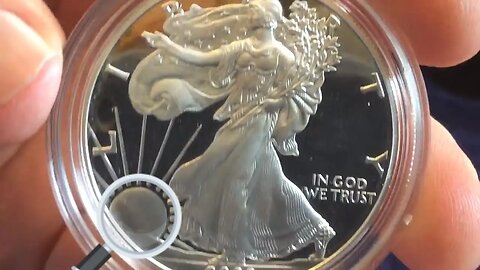 The Proof Silver Eagle From 2002
