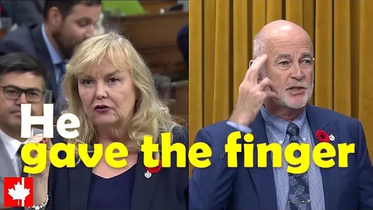 Liberal MP accused of GIVING THE FINGER to Canadians during carbon tax motion vote