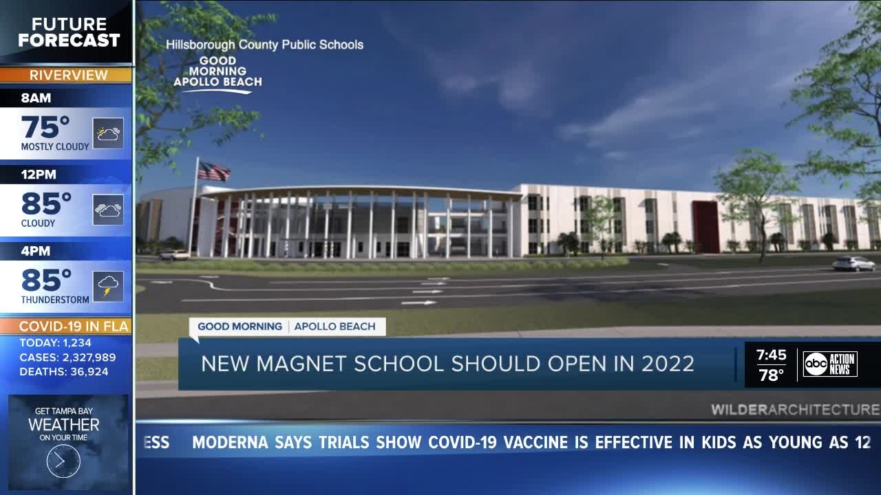 New K-8 school coming to Apollo Beach in 2022