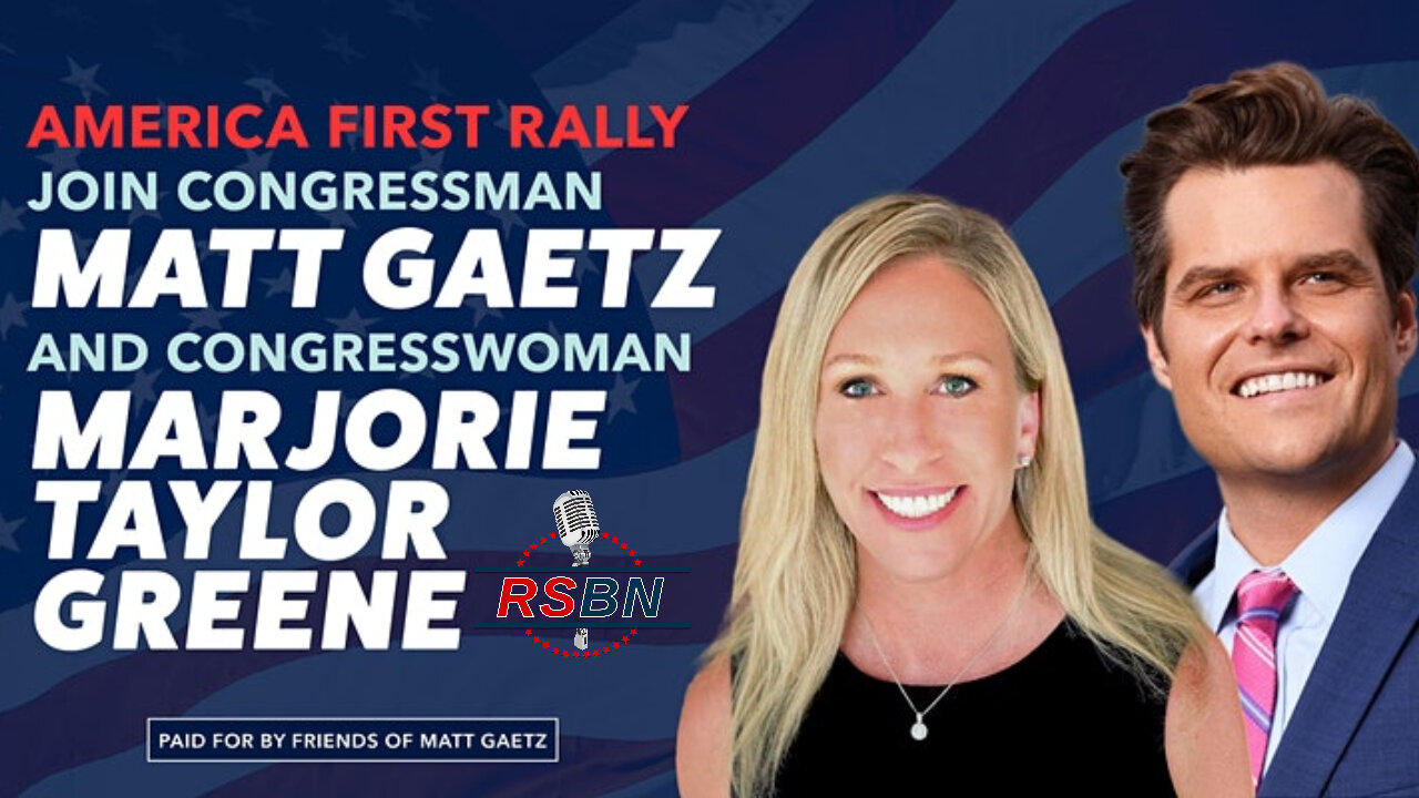 America First Rally with Rep. Greene and Rep. Gaetz in Des Moines, IA 8/19/20