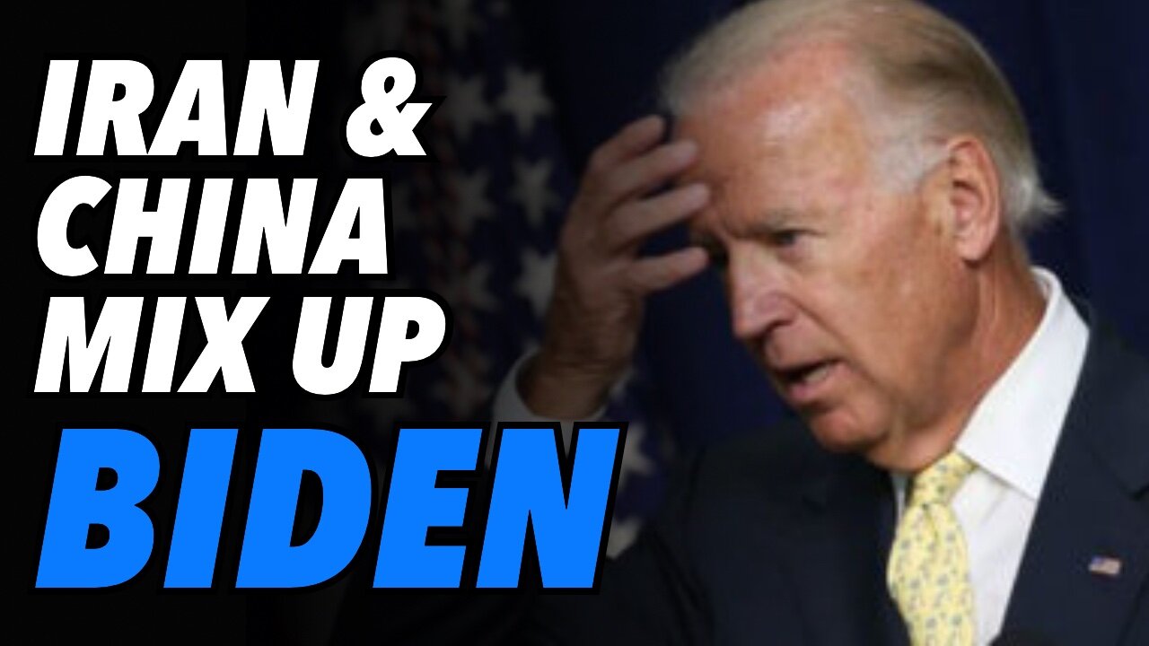 Biden White House confusion with Iran and China policy