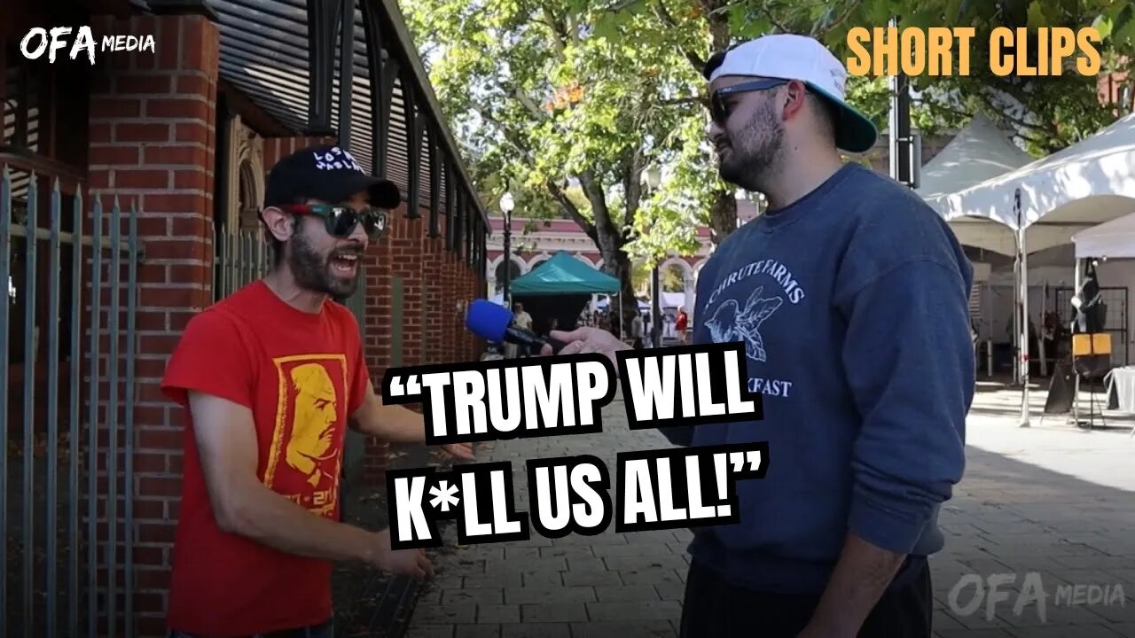 "The Police are the problem & Trump will k**l everyone if re-elected" - Short Clips